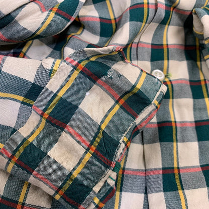【中古品】【メンズ】 VINTAGE 50S RAYON CHECK LS SHIRT レーヨン チェック ロングスリーブ シャツ トップス 長袖 146-260905-cs-02-izu サイズ：不明 カラー：マルチ 万代Net店