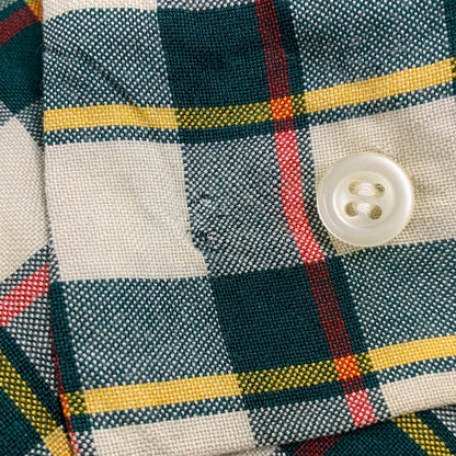 【中古品】【メンズ】 VINTAGE 50S RAYON CHECK LS SHIRT レーヨン チェック ロングスリーブ シャツ トップス 長袖 146-260905-cs-02-izu サイズ：不明 カラー：マルチ 万代Net店