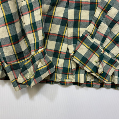 【中古品】【メンズ】 VINTAGE 50S RAYON CHECK LS SHIRT レーヨン チェック ロングスリーブ シャツ トップス 長袖 146-260905-cs-02-izu サイズ：不明 カラー：マルチ 万代Net店