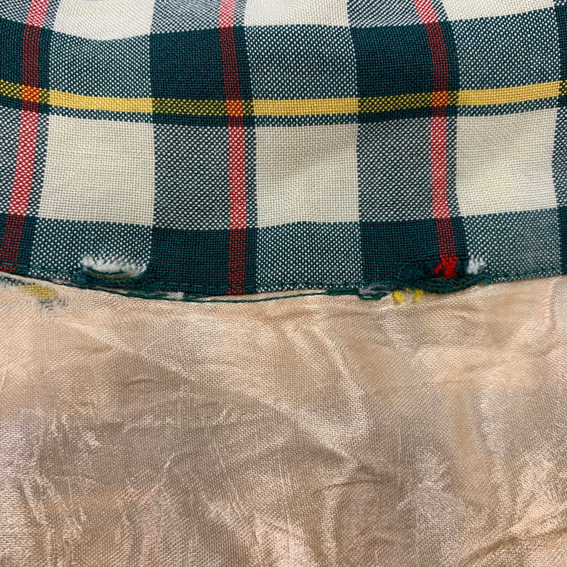 【中古品】【メンズ】 VINTAGE 50S RAYON CHECK LS SHIRT レーヨン チェック ロングスリーブ シャツ トップス 長袖 146-260905-cs-02-izu サイズ：不明 カラー：マルチ 万代Net店
