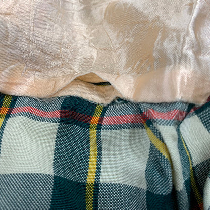 【中古品】【メンズ】 VINTAGE 50S RAYON CHECK LS SHIRT レーヨン チェック ロングスリーブ シャツ トップス 長袖 146-260905-cs-02-izu サイズ：不明 カラー：マルチ 万代Net店