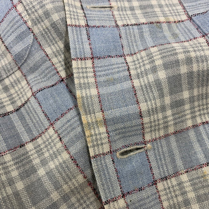 【現状渡し品】【メンズ】 SKIPPER BY WILSON BROTHERS スキッパー ウィルソン ブラザーズ WOOL RAYON OPENCOLLAR CHECK SHIRT オープンカラー チェック シャツ 146-260904-kh-04-izu サイズ：M カラー：マルチ 万代Net店