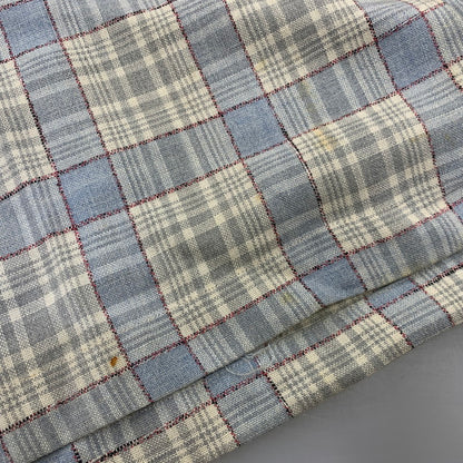 【現状渡し品】【メンズ】 SKIPPER BY WILSON BROTHERS スキッパー ウィルソン ブラザーズ WOOL RAYON OPENCOLLAR CHECK SHIRT オープンカラー チェック シャツ 146-260904-kh-04-izu サイズ：M カラー：マルチ 万代Net店