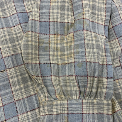 【現状渡し品】【メンズ】 SKIPPER BY WILSON BROTHERS スキッパー ウィルソン ブラザーズ WOOL RAYON OPENCOLLAR CHECK SHIRT オープンカラー チェック シャツ 146-260904-kh-04-izu サイズ：M カラー：マルチ 万代Net店