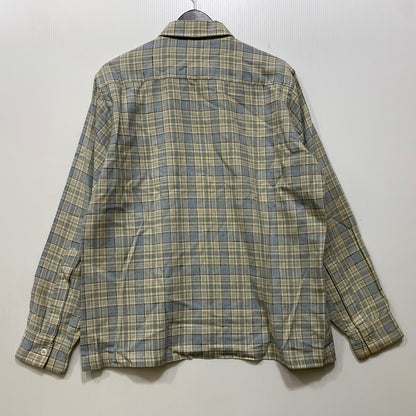 【現状渡し品】【メンズ】 SKIPPER BY WILSON BROTHERS スキッパー ウィルソン ブラザーズ WOOL RAYON OPENCOLLAR CHECK SHIRT オープンカラー チェック シャツ 146-260904-kh-04-izu サイズ：M カラー：マルチ 万代Net店