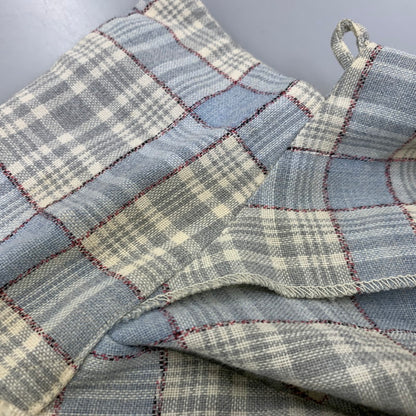 【現状渡し品】【メンズ】 SKIPPER BY WILSON BROTHERS スキッパー ウィルソン ブラザーズ WOOL RAYON OPENCOLLAR CHECK SHIRT オープンカラー チェック シャツ 146-260904-kh-04-izu サイズ：M カラー：マルチ 万代Net店