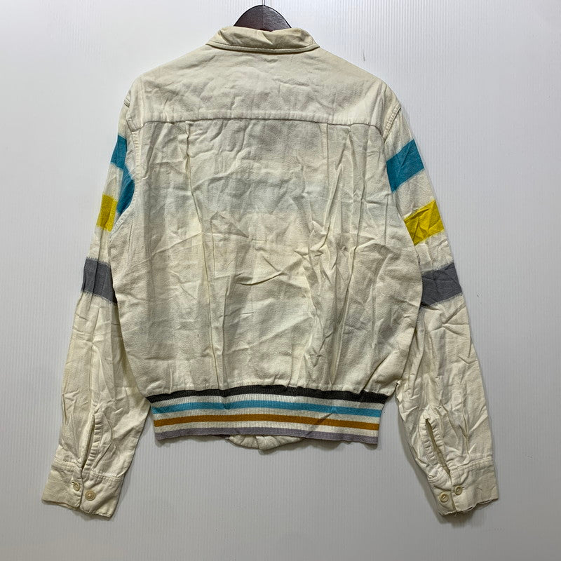 【中古品】【メンズ】 PENNEY'S TOWNCRAFT ペニーズ タウンクラフト BORDER OPENCOLLAR SHIRT ボーダー オープンカラー シャツ トップス 146-260904-kh-03-izu サイズ：L カラー：マルチ 万代Net店