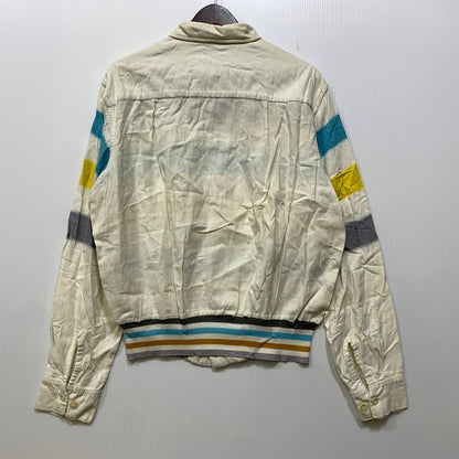 【中古品】【メンズ】 PENNEY'S TOWNCRAFT ペニーズ タウンクラフト BORDER OPENCOLLAR SHIRT ボーダー オープンカラー シャツ トップス 146-260904-kh-03-izu サイズ：L カラー：マルチ 万代Net店
