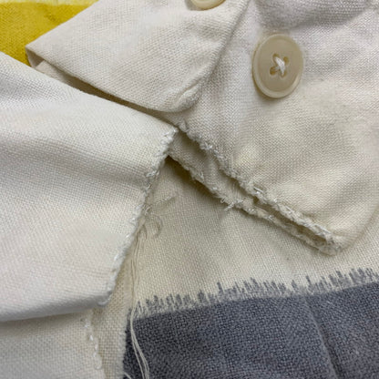 【中古品】【メンズ】 PENNEY'S TOWNCRAFT ペニーズ タウンクラフト BORDER OPENCOLLAR SHIRT ボーダー オープンカラー シャツ トップス 146-260904-kh-03-izu サイズ：L カラー：マルチ 万代Net店