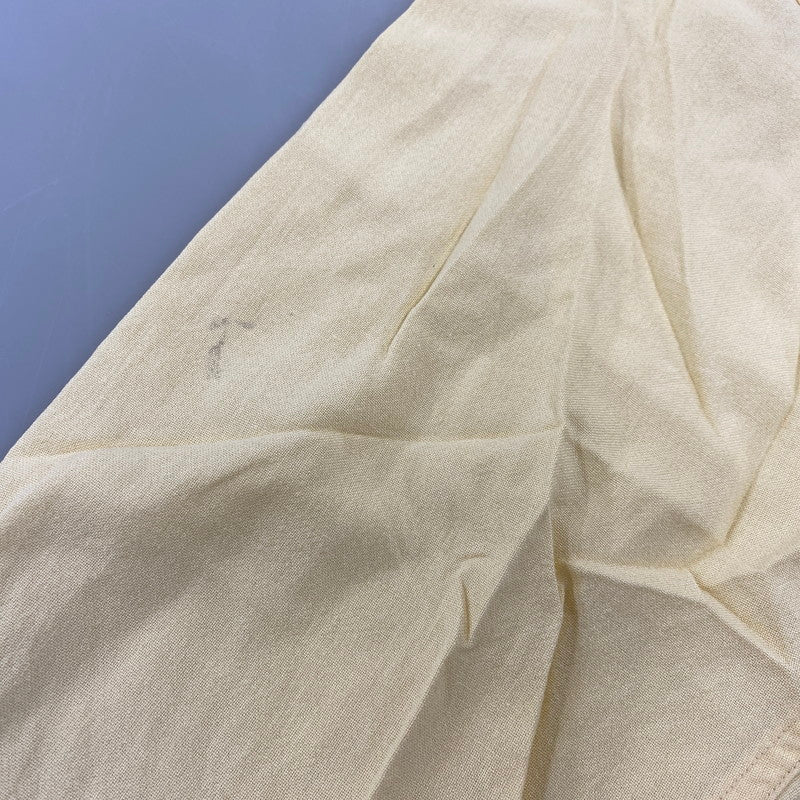 【中古品】【メンズ】 PILGRIM ピルグリム 50’S LOOP BUTTON RAYON GABARDINE PULLOVER SHIRT ループ ボタン レーヨン ギャバジン プルオーバー シャツ トップス 長袖 146-260904-cs-10-izu サイズ：L カラー：イエロー 万代Net店