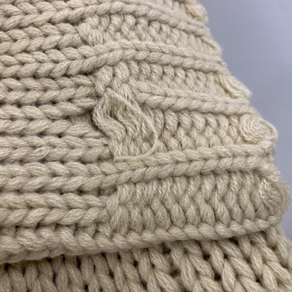 【中古品】【メンズ】 OY オーワイ HEART STITCH DESTROYED KNIT ハートステッチ ニット 147-260914-as-01-izu サイズ：F カラー：ベージュ 万代Net店
