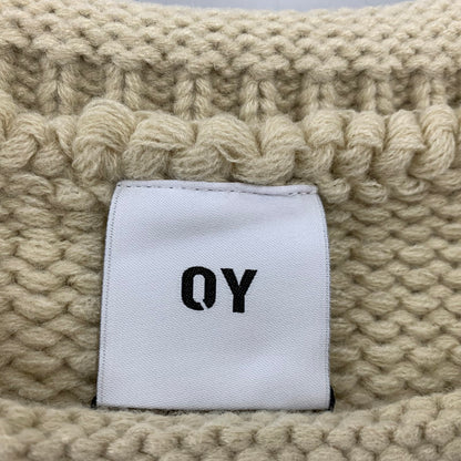 【中古品】【メンズ】 OY オーワイ HEART STITCH DESTROYED KNIT ハートステッチ ニット 147-260914-as-01-izu サイズ：F カラー：ベージュ 万代Net店