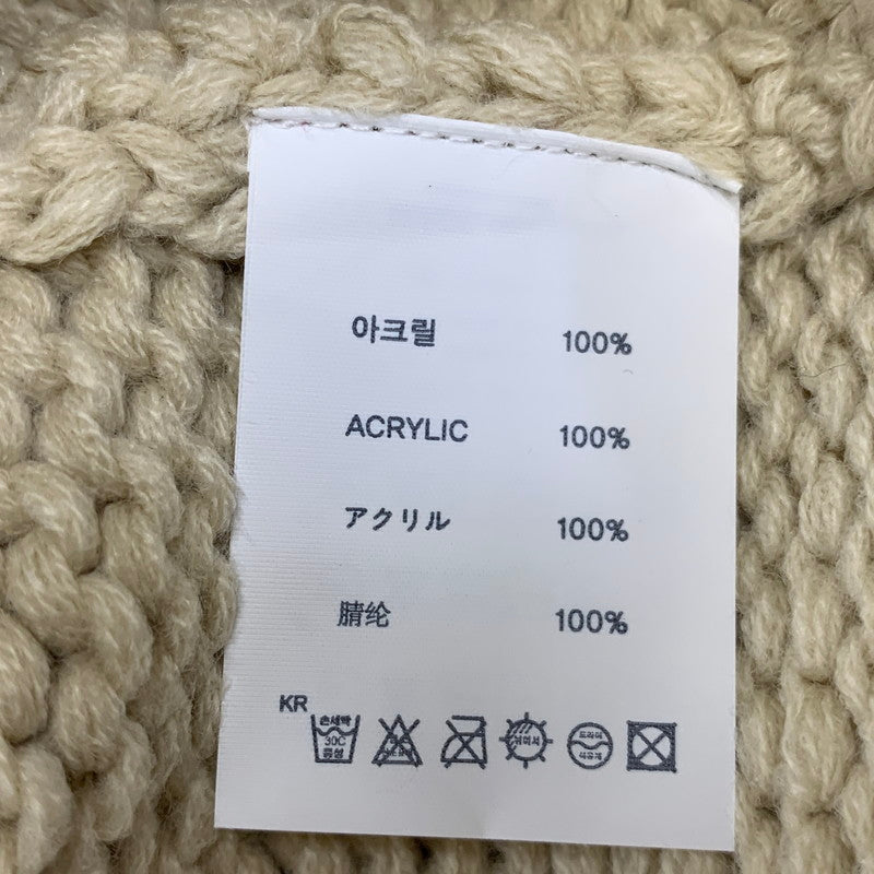 【中古品】【メンズ】 OY オーワイ HEART STITCH DESTROYED KNIT ハートステッチ ニット 147-260914-as-01-izu サイズ：F カラー：ベージュ 万代Net店
