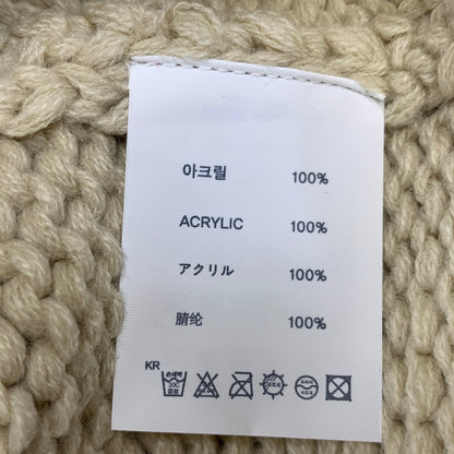 【中古品】【メンズ】 OY オーワイ HEART STITCH DESTROYED KNIT ハートステッチ ニット 147-260914-as-01-izu サイズ：F カラー：ベージュ 万代Net店