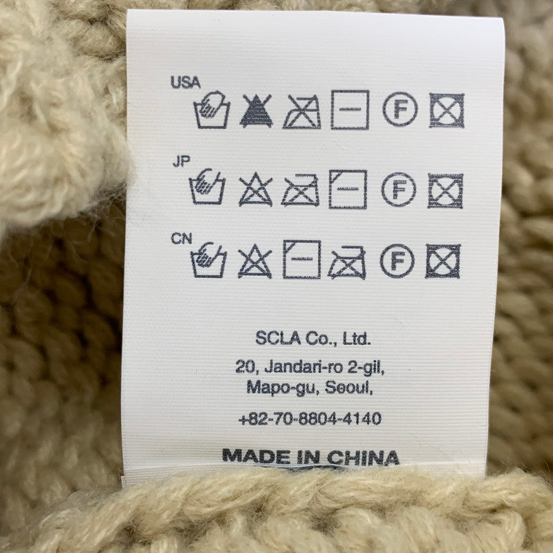 【中古品】【メンズ】 OY オーワイ HEART STITCH DESTROYED KNIT ハートステッチ ニット 147-260914-as-01-izu サイズ：F カラー：ベージュ 万代Net店