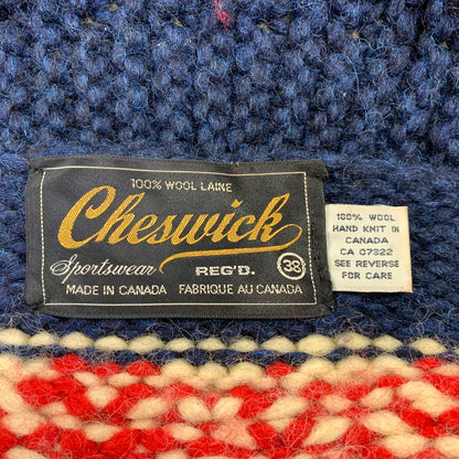 【中古品】【メンズ】 CHESWICK チェスウィック COWICHAN SWEATER カウチンセーター 145-260914-as-03-izu サイズ：38 カラー：マルチカラー 万代Net店