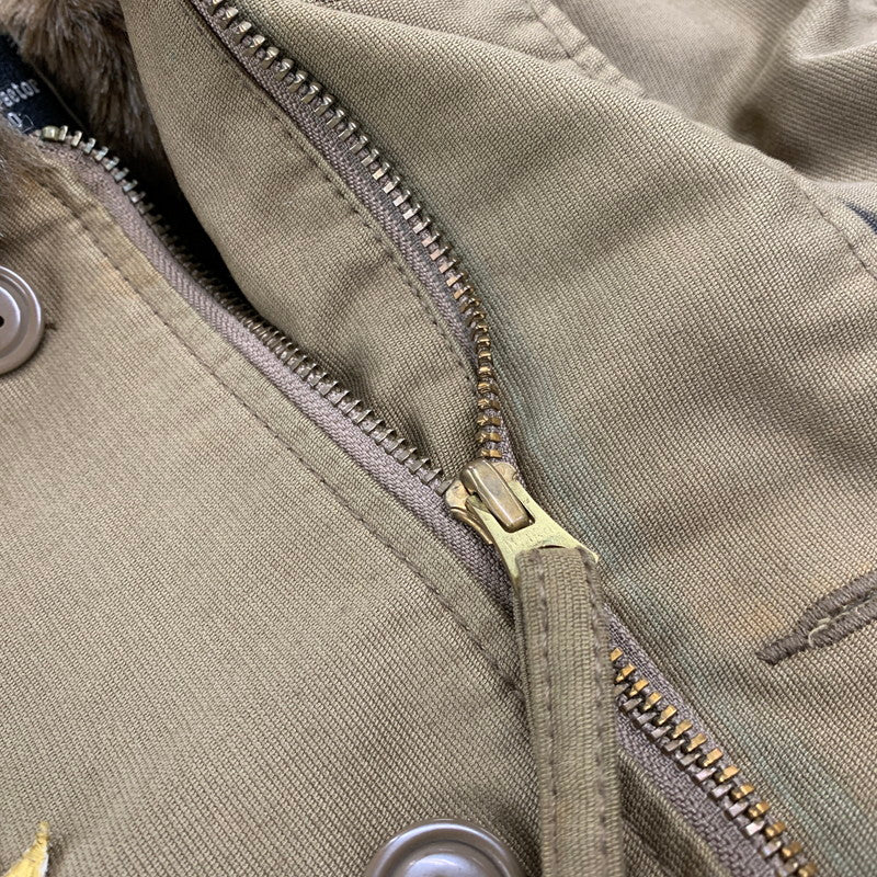 【中古品】【メンズ】 ALPHA INDUSTRIES アルファインダストリーズ N-1 DECK JACKET 20521-8814 デッキジャケット 145-260914-as-05-izu サイズ：L カラー：カーキ 万代Net店