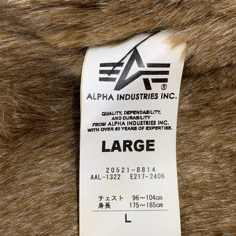 【中古品】【メンズ】 ALPHA INDUSTRIES アルファインダストリーズ N-1 DECK JACKET 20521-8814 デッキジャケット 145-260914-as-05-izu サイズ：L カラー：カーキ 万代Net店