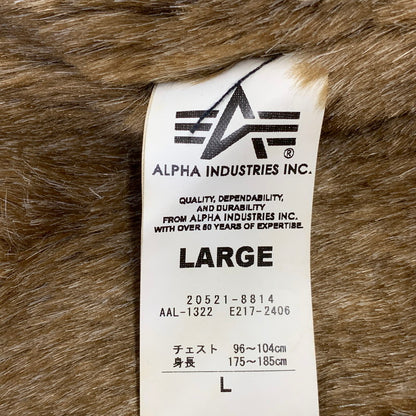 【中古品】【メンズ】 ALPHA INDUSTRIES アルファインダストリーズ N-1 DECK JACKET 20521-8814 デッキジャケット 145-260914-as-05-izu サイズ：L カラー：カーキ 万代Net店