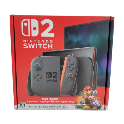 【中古美品】 【未使用】【ゲーム】Nintendo Switch 2 マリオカートワールドセット (日本語・国内専用) BEE-S-KB6PA(JPN) 任天堂 ニンテンドースイッチ2 本体 035-261018-as-01-izu 万代Net店