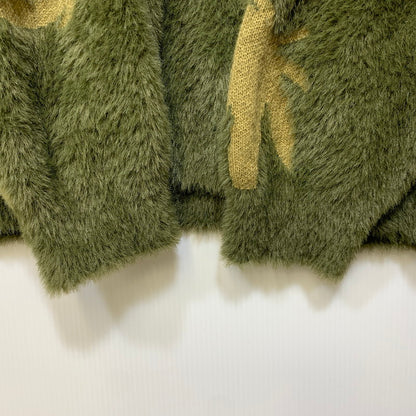 【中古品】【メンズ】 HUF ハフ MARIJUANA KNIT ニット 142-260914-as-02-izu サイズ：XL カラー：オリーブ 万代Net店