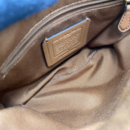 【中古品】【レディース】 COACH コーチ F58290 SIGNATURE MINI CHRISTIE CARRYALL シグネチャー ミニ クリスティ キャリーオール カバン 鞄 180-260904-cs-05-izu カラー：ブラウン系 万代Net店