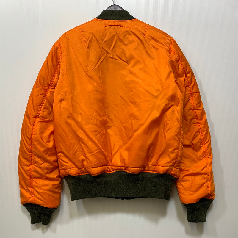 【中古品】【メンズ】 ALPHA アルファ 20004-276 MA-1 FLIGHT JACKET フライト ジャケット アウター 145-260905-cs-14-izu サイズ：L カラー：カーキ 万代Net店