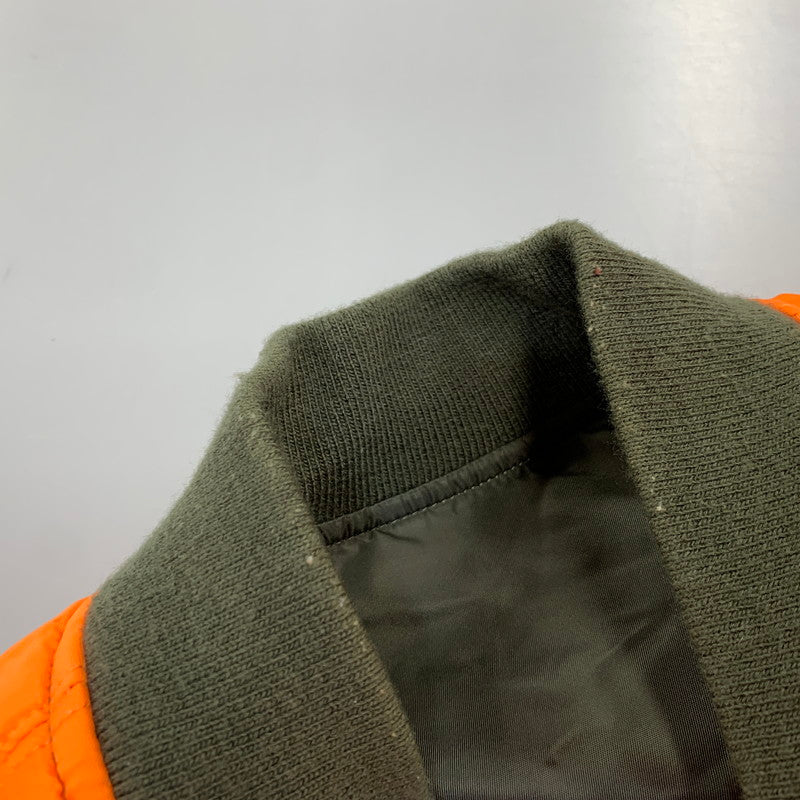 【中古品】【メンズ】 ALPHA アルファ 20004-276 MA-1 FLIGHT JACKET フライト ジャケット アウター 145-260905-cs-14-izu サイズ：L カラー：カーキ 万代Net店