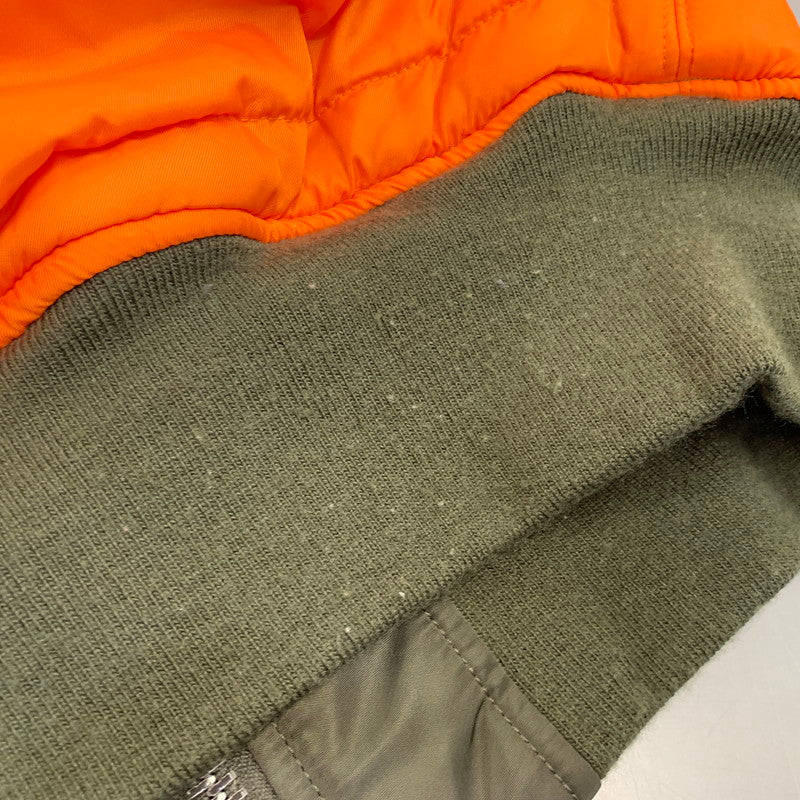 【中古品】【メンズ】 ALPHA アルファ 20004-276 MA-1 FLIGHT JACKET フライト ジャケット アウター 145-260905-cs-14-izu サイズ：L カラー：カーキ 万代Net店