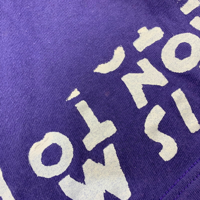 【中古品】【メンズ】 MARTIN MARGIELA マルタンマルジェラ AIDS TEE 31XM099 エイズ Tシャツ ここのえ期 半袖 141-260914-as-08-izu サイズ：M カラー：パープル 万代Net店