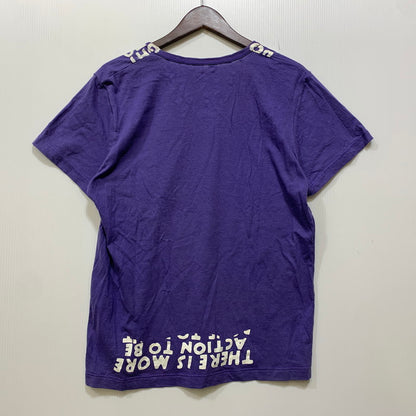 【中古品】【メンズ】 MARTIN MARGIELA マルタンマルジェラ AIDS TEE 31XM099 エイズ Tシャツ ここのえ期 半袖 141-260914-as-08-izu サイズ：M カラー：パープル 万代Net店