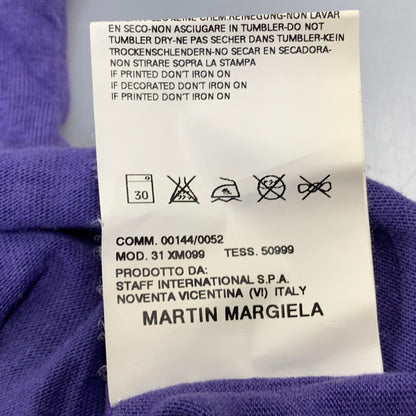 【中古品】【メンズ】 MARTIN MARGIELA マルタンマルジェラ AIDS TEE 31XM099 エイズ Tシャツ ここのえ期 半袖 141-260914-as-08-izu サイズ：M カラー：パープル 万代Net店