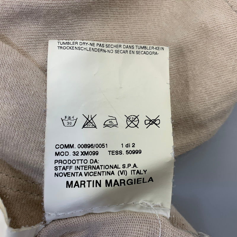 【中古品】【メンズ】 MARTIN MARGIELA マルタンマルジェラ AIDS TEE 31XM099 エイズ Tシャツ ここのえ期 半袖 141-260914-as-09-izu サイズ：M カラー：ベージュ 万代Net店