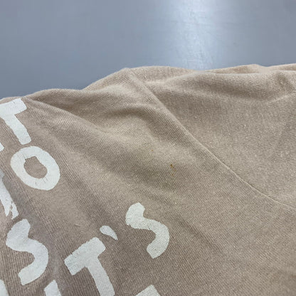 【中古品】【メンズ】 MARTIN MARGIELA マルタンマルジェラ AIDS TEE 31XM099 エイズ Tシャツ ここのえ期 半袖 141-260914-as-09-izu サイズ：M カラー：ベージュ 万代Net店