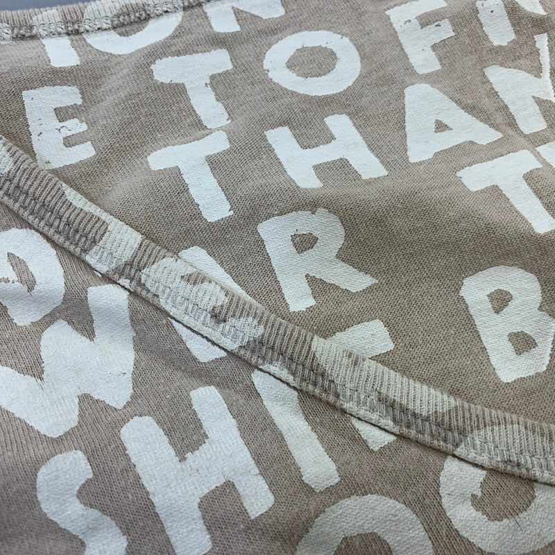 【中古品】【メンズ】 MARTIN MARGIELA マルタンマルジェラ AIDS TEE 31XM099 エイズ Tシャツ ここのえ期 半袖 141-260914-as-09-izu サイズ：M カラー：ベージュ 万代Net店