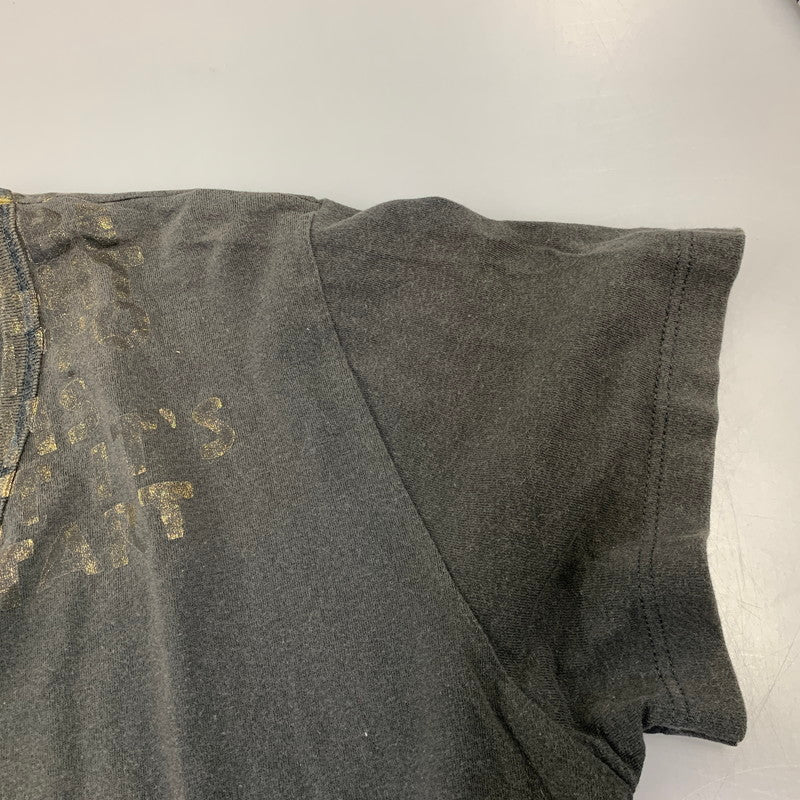【中古品】【メンズ】 MARTIN MARGIELA マルタンマルジェラ 30XM099 ここのえ期 AIDS TEE エイズ Tシャツ トップス 半袖 141-260905-cs-18-izu サイズ：M カラー：ブラック 万代Net店