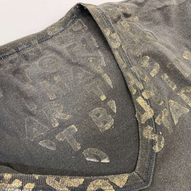 【中古品】【メンズ】 MARTIN MARGIELA マルタンマルジェラ 30XM099 ここのえ期 AIDS TEE エイズ Tシャツ トップス 半袖 141-260905-cs-18-izu サイズ：M カラー：ブラック 万代Net店