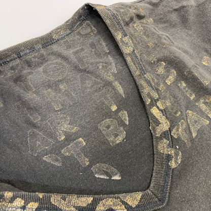 【中古品】【メンズ】 MARTIN MARGIELA マルタンマルジェラ 30XM099 ここのえ期 AIDS TEE エイズ Tシャツ トップス 半袖 141-260905-cs-18-izu サイズ：M カラー：ブラック 万代Net店