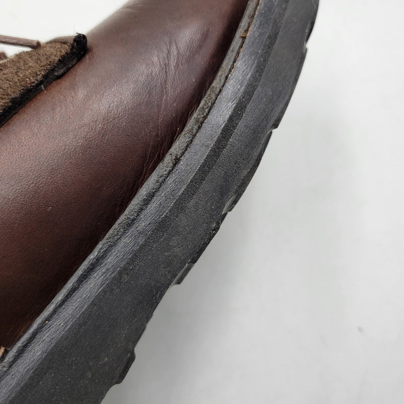 【中古品】【メンズ】 LONE WOLF BOOTS ロンウルフ VIBRAM SOLE SWEEPER LW01850 ビブラムソール スイーパー ブーツ 靴 164-260907-as-14-izu サイズ：9 カラー：ブラウン 万代Net店