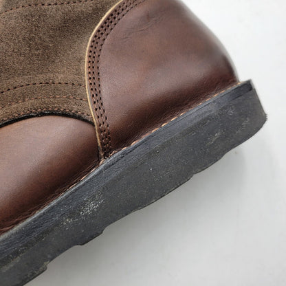 【中古品】【メンズ】 LONE WOLF BOOTS ロンウルフ VIBRAM SOLE SWEEPER LW01850 ビブラムソール スイーパー ブーツ 靴 164-260907-as-14-izu サイズ：9 カラー：ブラウン 万代Net店