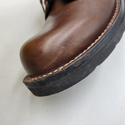 【中古品】【メンズ】 LONE WOLF BOOTS ロンウルフ VIBRAM SOLE SWEEPER LW01850 ビブラムソール スイーパー ブーツ 靴 164-260907-as-14-izu サイズ：9 カラー：ブラウン 万代Net店
