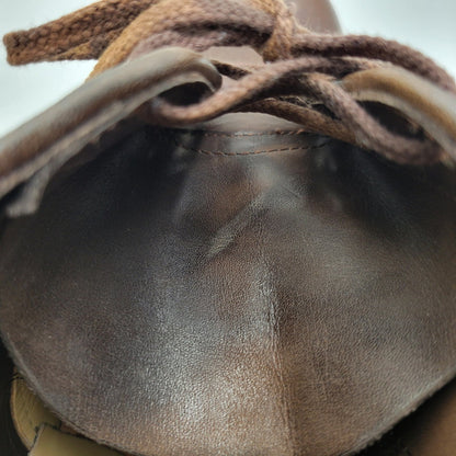 【中古品】【メンズ】 LONE WOLF BOOTS ロンウルフ VIBRAM SOLE SWEEPER LW01850 ビブラムソール スイーパー ブーツ 靴 164-260907-as-14-izu サイズ：9 カラー：ブラウン 万代Net店