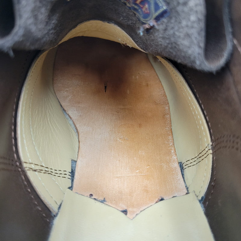 【中古品】【メンズ】 LONE WOLF BOOTS ロンウルフ VIBRAM SOLE SWEEPER LW01850 ビブラムソール スイーパー ブーツ 靴 164-260907-as-14-izu サイズ：9 カラー：ブラウン 万代Net店