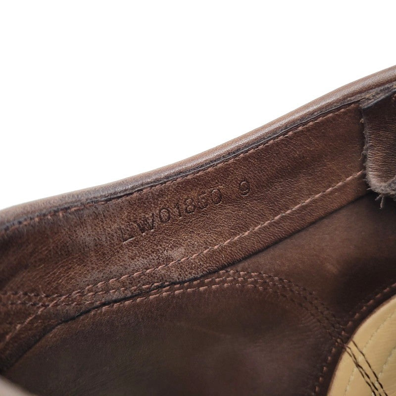 【中古品】【メンズ】 LONE WOLF BOOTS ロンウルフ VIBRAM SOLE SWEEPER LW01850 ビブラムソール スイーパー ブーツ 靴 164-260907-as-14-izu サイズ：9 カラー：ブラウン 万代Net店