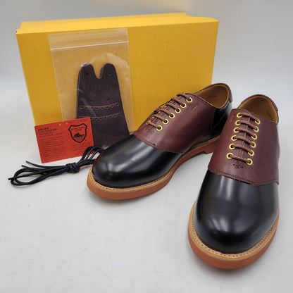 【中古品】【メンズ】 REGAL リーガル × LIGHTNING ライトニング LTN SADDLE SHOES 695S サドルシューズ 靴 164-260907-as-11-izu サイズ：26.5 カラー：BLDN 万代Net店