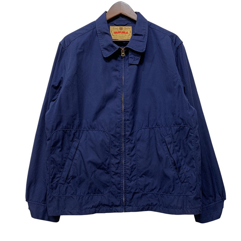 【中古品】【メンズ】 SUGAR CANE シュガーケーン SC15293 COTTON WEATHER CLOTH SPORTS JACKET コットン ウェザー クロス スポーツ ジャケット アウター 145-260905-cs-13-izu サイズ：40 カラー：ネイビー 万代Net店