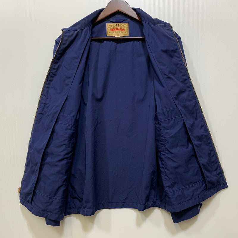 【中古品】【メンズ】 SUGAR CANE シュガーケーン SC15293 COTTON WEATHER CLOTH SPORTS JACKET コットン ウェザー クロス スポーツ ジャケット アウター 145-260905-cs-13-izu サイズ：40 カラー：ネイビー 万代Net店