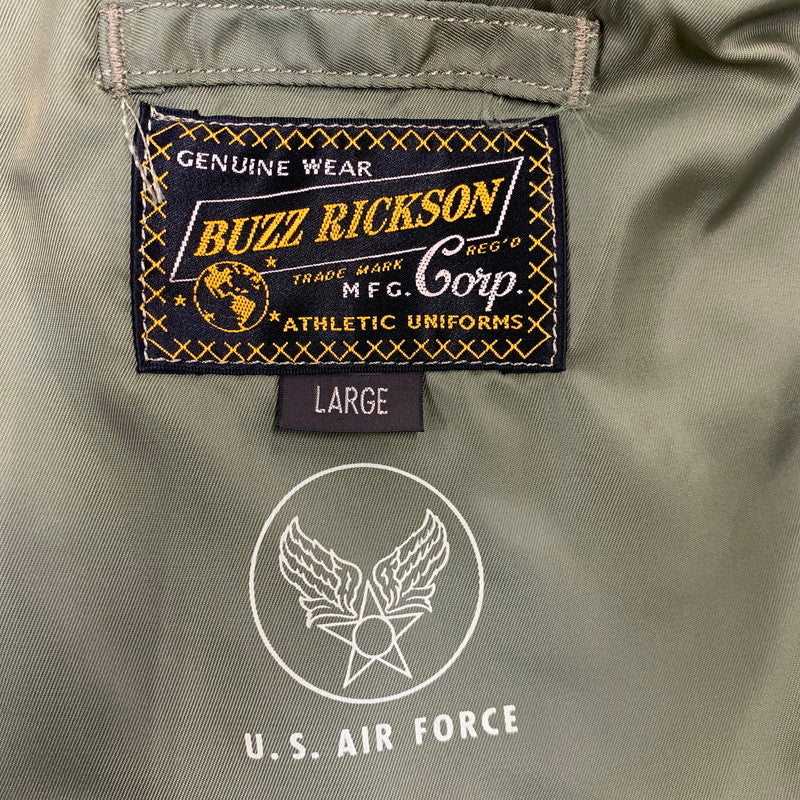 【中古品】【メンズ】 BUZZRICKSON'S バズリクソンズ BR14818 FLIGHT JACKET TYPE L-2 CIVILIAN MODEL フライト ジャケット タイプ シビリアン モデル アウター 145-260905-cs-15-izu サイズ：L カラー：カーキ 万代Net店