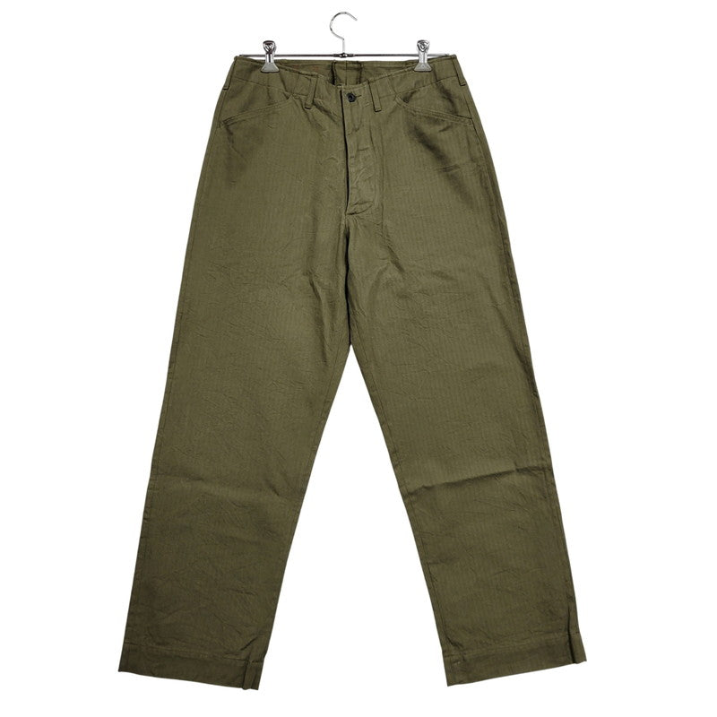 【中古品】【メンズ】 Buzz Rickson's バズリクソンズ U.S. NAVY N-3 TROUSERS BR42290 トラウザーズ パンツ 156-260909-as-19-izu サイズ：32 カラー：カーキ 万代Net店