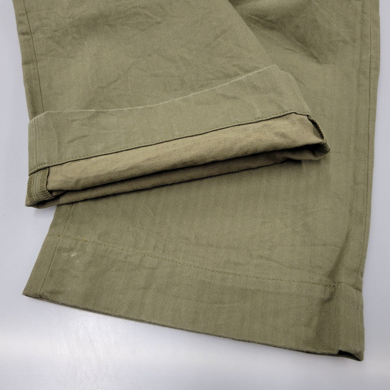 【中古品】【メンズ】 Buzz Rickson's バズリクソンズ U.S. NAVY N-3 TROUSERS BR42290 トラウザーズ パンツ 156-260909-as-19-izu サイズ：32 カラー：カーキ 万代Net店